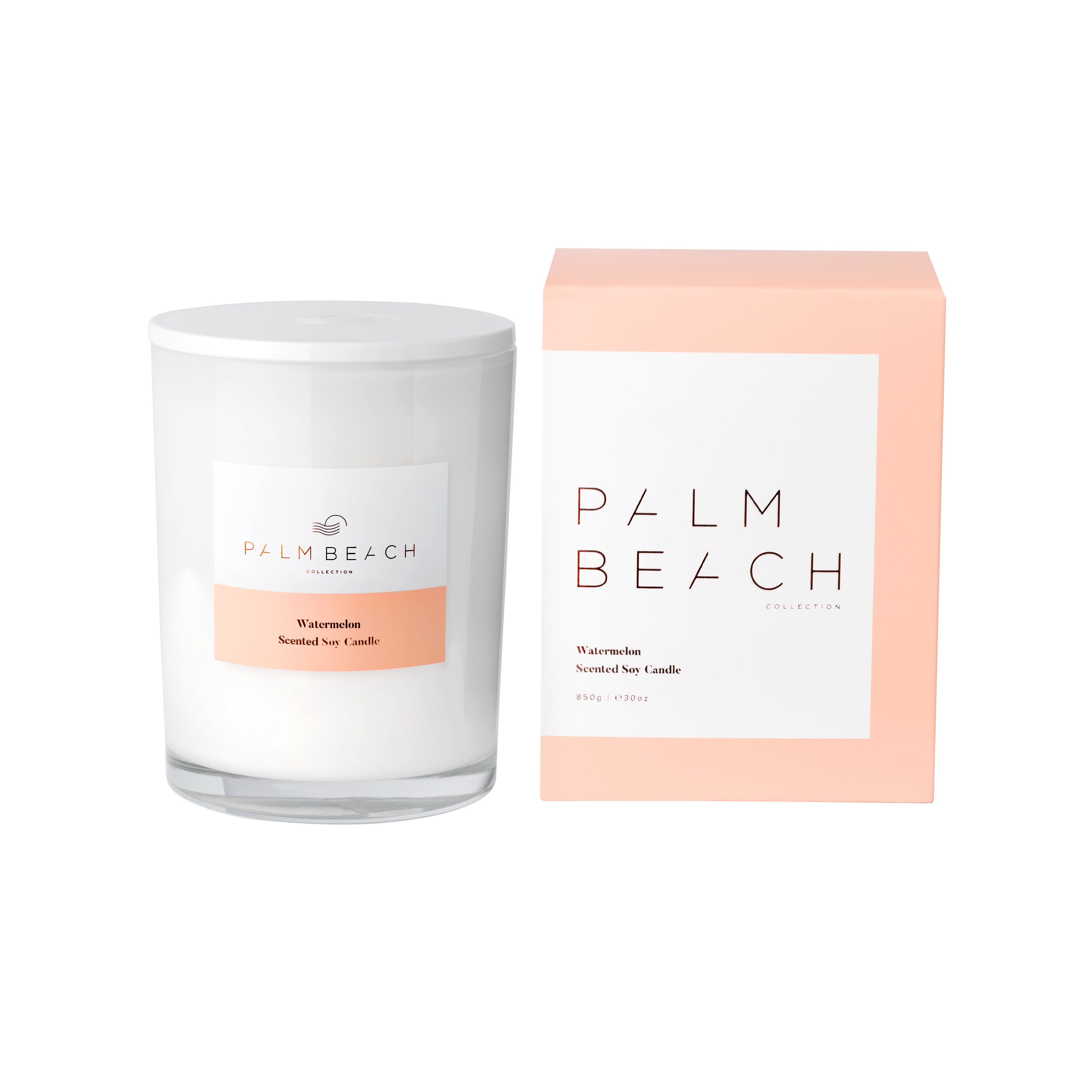 Palm Beach - White Rose and Jasmine Delux Candle