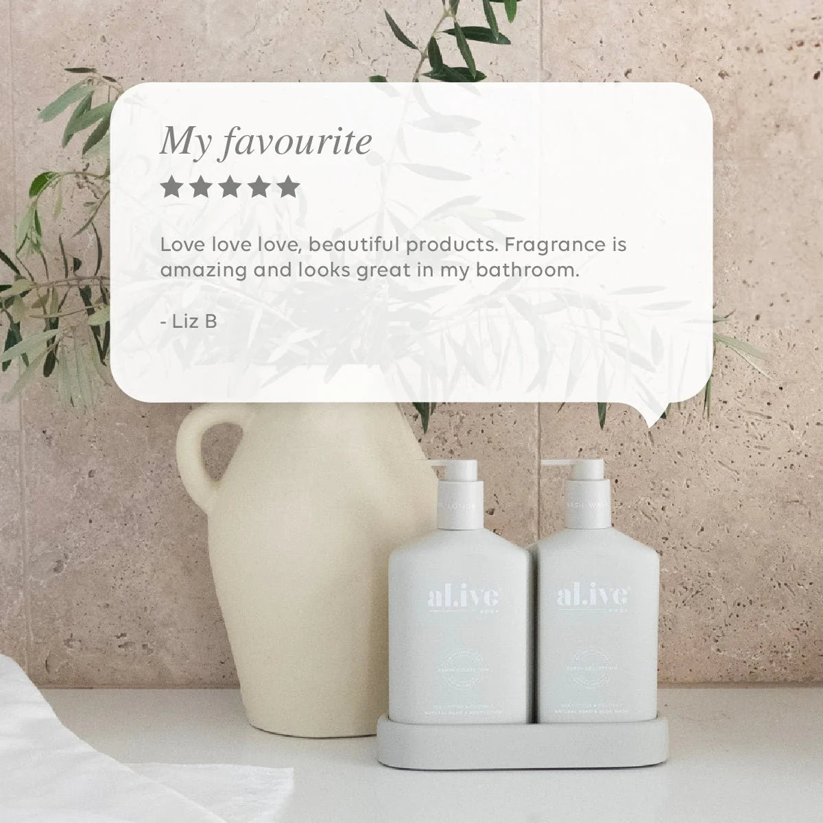 AL.IVE REFILL HAND & BODY LOTION SEA COTTON & COCONUT main image 1
